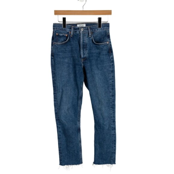 AGOLDE High Rise Straight Crop - Picture 6 of 7